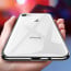 Vaku ® Apple iPhone SE 2020 Chromaina Wireless Edition Soft Chrome 4 Frames Plus Ultra-Thin Case Glass Cover