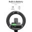 Vaku ® Portable 16cm LED Ring Light Bluetooth Selfie Stick Tripod-with Inbuilt Remote