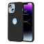 Vaku Luxos ® Apple iPhone 14 Lexza Premium Leather Logocut Shockproof TPU Hybrid Case Back Cover