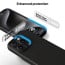 eller santé ® Apple iPhone 15 Pro Max Liquid Silicone Slim Protective Shockproof Phone Back Cover with Anti-Scratch Microfiber Lining