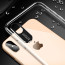 Vaku ® Apple iPhone X / XS Metal Camera Ultra-Clear Transparent View with Anodized Aluminium Finish Back Cover