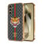 Vaku ® Samsung Galaxy S24 Plus Lynx Leather Pattern Gold Electroplated Soft TPU Back Cover