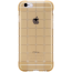 Case Cube ® Apple iPhone 6 / 6S Luxury Transparent PC Gold Label Case Series Back Cover