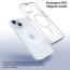 Vaku Luxos ® Apple iPhone 15 Plus Glassy MagPro Clear TPU Shockproof Scratch Resistant, Slim, Thin, Military-Grade Protection Back Cover