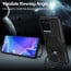 Vaku ® Vivo Y21e Astor Military Grade Armor Protective Case with Ring Bracket Kickstand Back cover