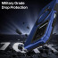 Vaku ® Vivo Y21A Astor Military Grade Armor Protective Case with Ring Bracket Kickstand Back cover