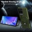 Vaku ® Vivo Y21e Astor Military Grade Armor Protective Case with Ring Bracket Kickstand Back cover