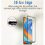 Dr. Vaku ® Xiaomi Mi Note 10 Full Edge-to-Edge Ultra-Strong Ultra-Clear Full Screen Tempered Glass- Black