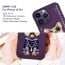Vaku ® Apple iPhone 14 Pro 3D Embroidery Chain Pug Anti-Slip Scratch Resistant Protective Case Back Cover