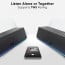 Vaku Luxos ®️ Nueatom 24W Bluetooth Soundbar Speaker with 2000mah Battery, RGB LED Lights, Aux, TF Card, USB Playback & TWS Connectivity