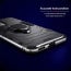Vaku ® OnePlus 8T Falcon Metal Ring Grip Kickstand Shockproof Hard Bumper Dual Layer Rugged Case Cover