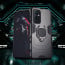 Vaku ® OnePlus 9 Falcon Metal Ring Grip Kickstand Shockproof Hard Bumper Dual Layer Rugged Case Cover