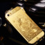 Vaku ® Apple iPhone 6 / 6S Embossed Dragon Metallic Finish Back Cover