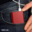 Vaku ® World's Smallest Power Bank Ultra-Slim Aluminium Finish with 5000 mah Fast Charging