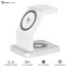 VAKU ® 3IN1 23W Magnetic Wireless Mag-Safe Charger Dock Station | Compatible with iPhone 15/14/ Pro/Pro Max/ Mini Airpods, I Watch Series 4/3/2/1