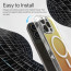 eller santé ® Apple iPhone 15 Pro Infinity MagPro Gradient Colored 6.5 Feet Drop Protection Shockproof Certified Mag-Safe Protective Back Cover