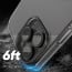 Vaku Luxos ® Apple iPhone 14 / 14 Plus / 14 Pro / 14 Pro Max Pureview Series Clear TPU Shockproof Scratch Resistant Slim Protective Case Back Cover [ Only Back Cover ]