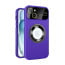 Vaku ® Apple iPhone 15 Plus Polarized Magnetic Magpro Camera Lens Protector Logo Hole Back Cover