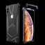 VAKU ® Apple iPhone X / XS Magnetic Panther Aluminium Metal Shock-Proof Anti-Fall Bumper Back Cover