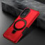 Vaku ® Oppo A17 Astor Military Grade Armor Protective Case with Ring Bracket Kickstand Back cover