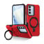 Vaku ® Vivo V27 5G Astor Military Grade Armor Protective Case with Ring Bracket Kickstand Back cover