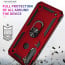 Vaku ® Xiaomi Redmi Note 8T Hawk Ring Shock Proof Cover with Inbuilt Kickstand