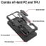 Vaku ® Samsung Galaxy S23 FE Vanguard Military Grade Armor Case with Metal Belt Clip Kickstand Back Cover