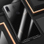 Vaku ® XIAOMI Redmi Note 7 / Note 7 Pro Club Series Ultra-Shine Luxurious Tempered Finish Silicone Frame Thin Back Cover