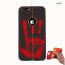 Vaku ® Apple iPhone 8 Lexza Volcano Fire Series Hot-Color Changing Double-Stitch Infinite Thermal Sensing Technology Back Cover