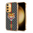 Vaku ® Samsung Galaxy S23 Lynx Leather Stitched Gold Electroplated Soft TPU Back Cover Case