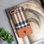Santa Barbara Polo Club ® Apple iPhone 7 Plaide Series Chequered Design Elegant Faux Leather Back Cover