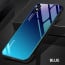 Vaku ® Apple iPhone XS Optical zoom Series Glass Ultra-Shine Luxurious Tempered Finish Silicone Frame Thin Back Cover