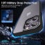 Vaku Luxos ® Apple iPhone 14 / 14 Plus / 14 Pro / 14 Pro Max Translucent Matte Armor Series Slim Protective Metal Camera Case Back Cover [ Only Back Cover ]