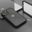 Vaku Luxos ® Apple iPhone 14 Pro Translucent Matte Armor Slim Protective Metal Camera Case Back Cover