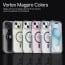 Vaku Luxos ® Apple iPhone 15 Plus Vortex Magpro Gel Cushion Slim Fit Shockproof Crystal Clear Camera Metal Ring Back Cover