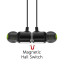 Vaku ® Stereo Smart Magnetic W8 Wireless Bluetooth 4.2 Earphones + In Line Mic with Dual Driver Technology