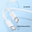 VAKU ® Type-C To Type-C 30W Fast Charging Cable For iPhone 17 /16 /15 Series, Samsung and Android Devices