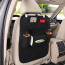JOYROOM PU Leather Multi-function Car Backseat Organiser- Luxury Car Storage Organizer - Multi-pocket Hanging Seat Back Organiser Storage Bag for Vehicle Car