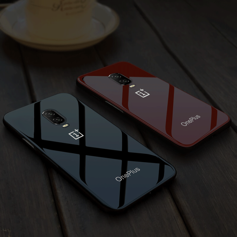 VAKU ® OnePlus 6T Radium Glow Light Illuminated Oneplus Logo 3D Designer Case Back Cover