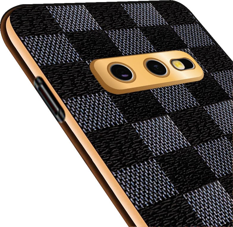 Vaku ® Samsung Galaxy S10 Plus Cheron Series Leather Stitched Gold  Electroplated Soft TPU Back Cover - Galaxy S10 Plus - Samsung - Mobile /  Tablet - Luxurious Covers