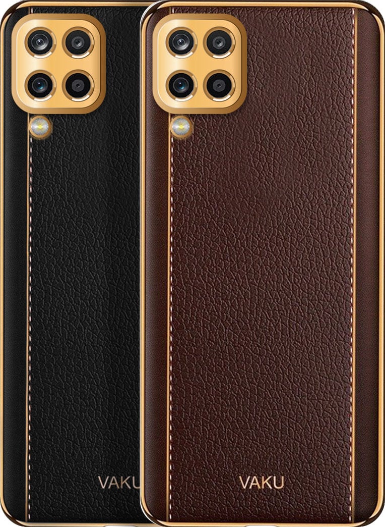 Vaku ® Samsung Galaxy A32 5G Luxemberg Series Leather Stitched